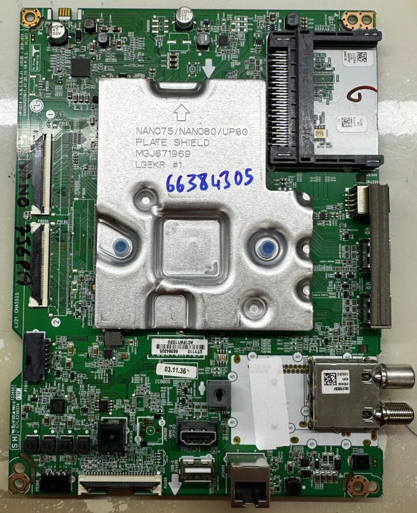 LG 43NANO756PA TV Anakartı EAX69462206 66384305