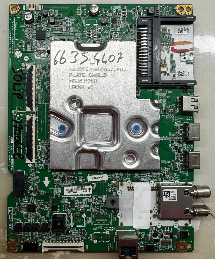 LG 50UP77006LB TV Anakartı EAX68581701 66354407